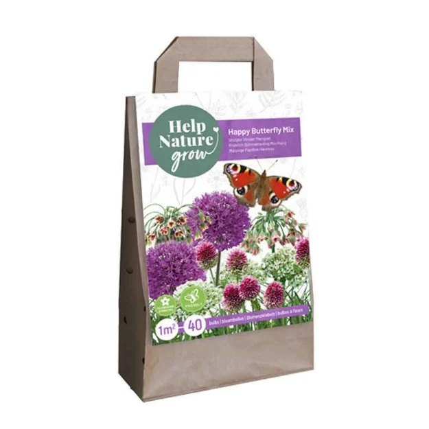 1 sac cadeau melange happy butterfly i