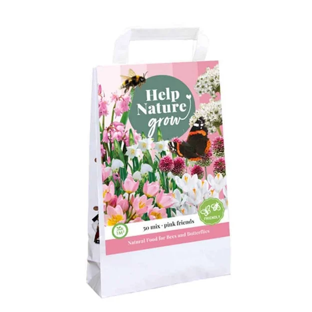 1 sac cadeau pink friends - help nature grow i