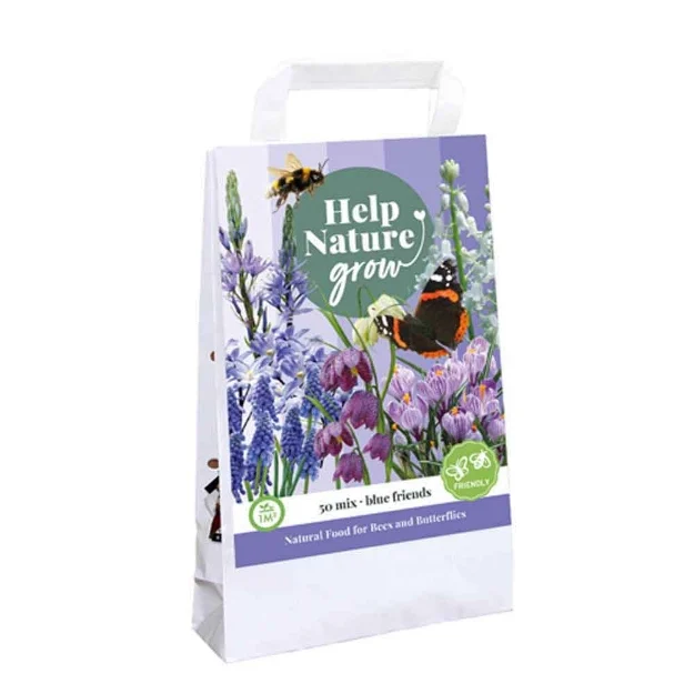 1 sac cadeau blue friends - help nature grow i