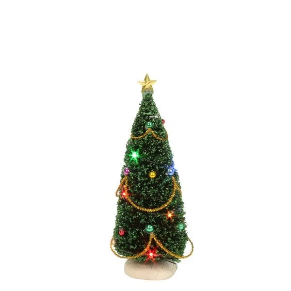 Fig Sapin éclairé H15 cm