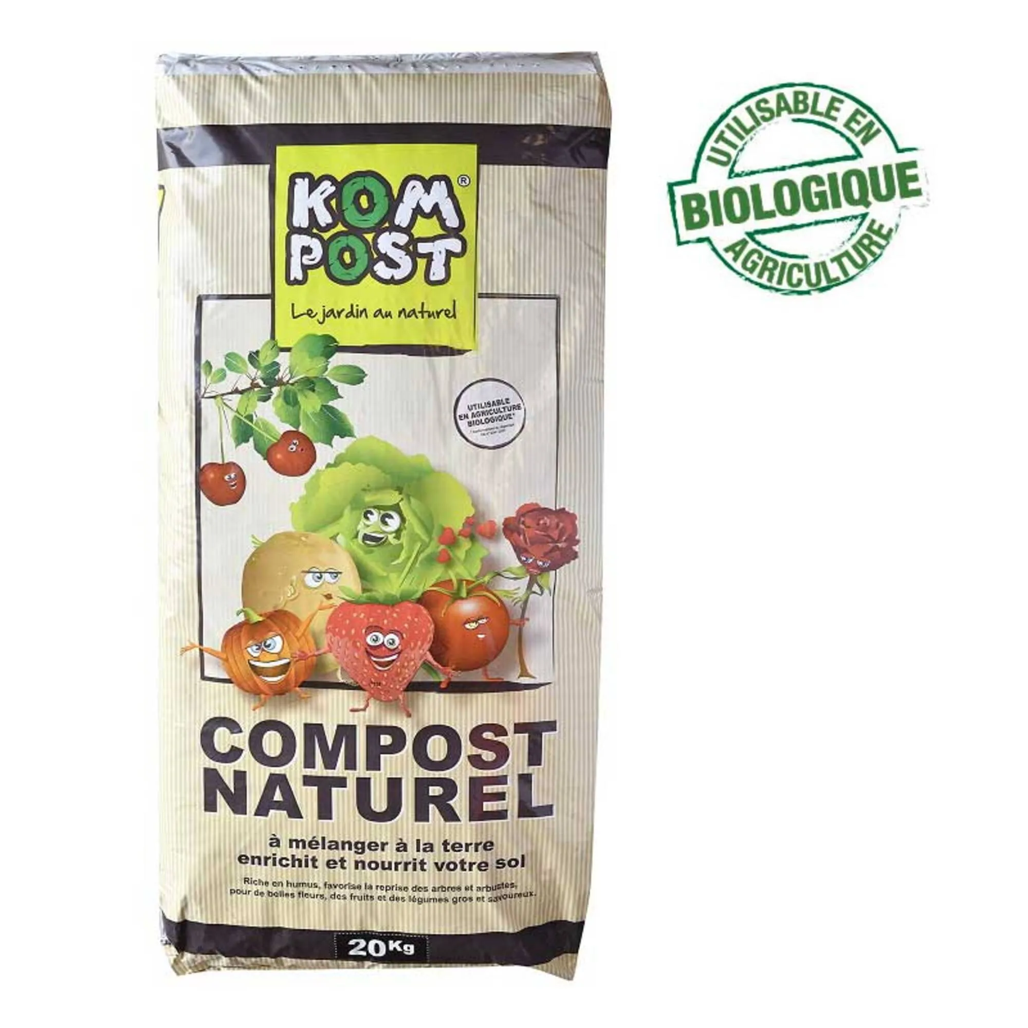 Compost vert 0/10 - Sac 20 kg