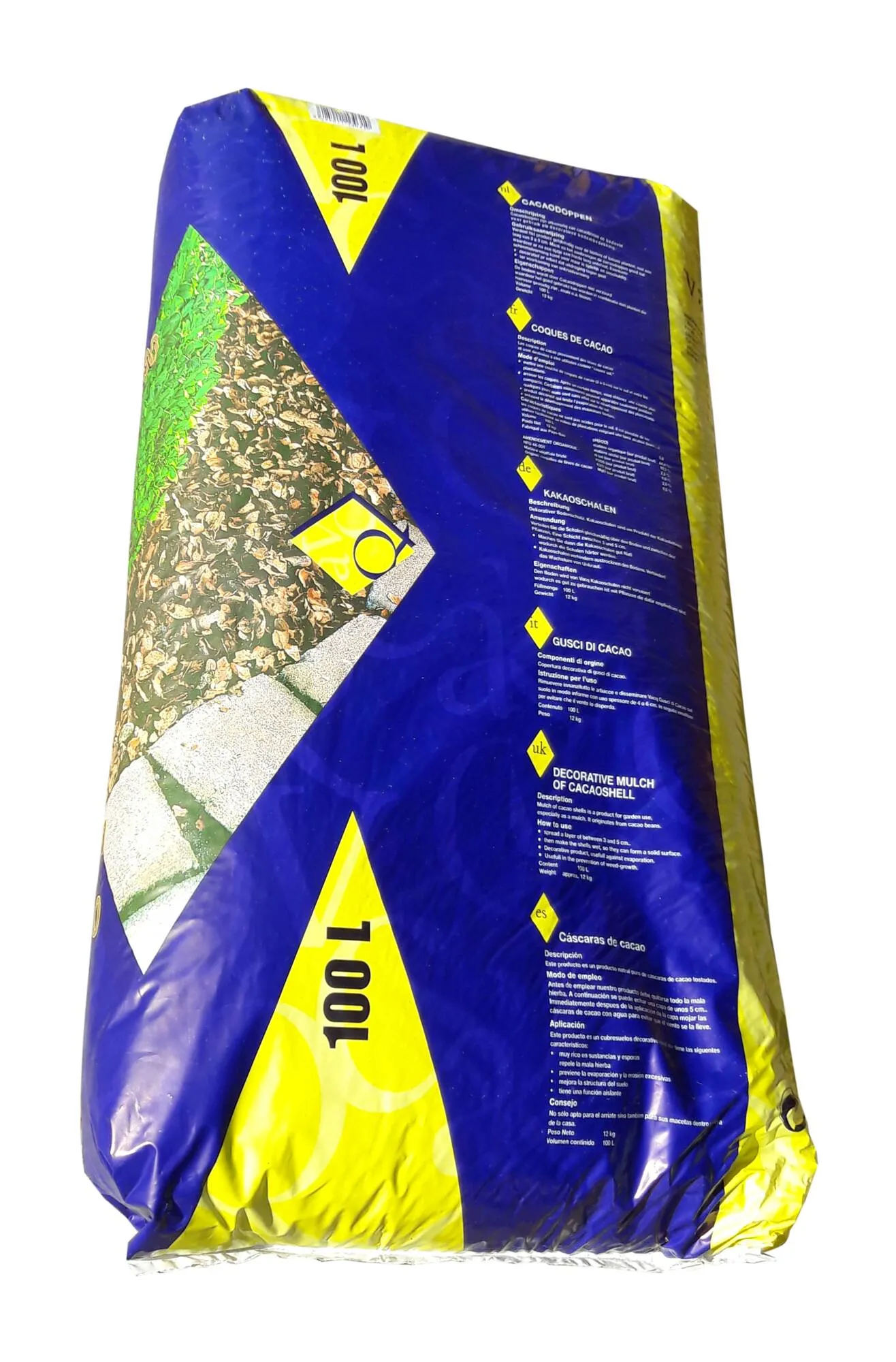 Coques de cacao - Sac de 100 L