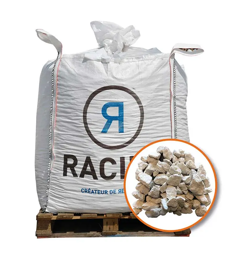 Gravier blanc 10/20 mm - Big bag 750 kg