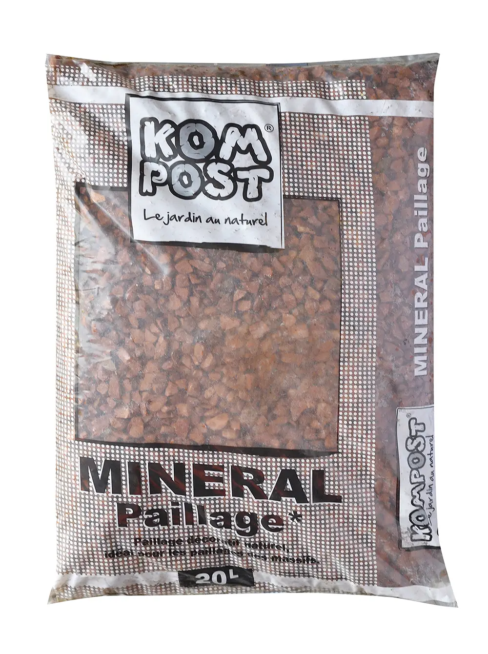 Paillage de brique pilée 10/25 mm - Big bag 1000 L
