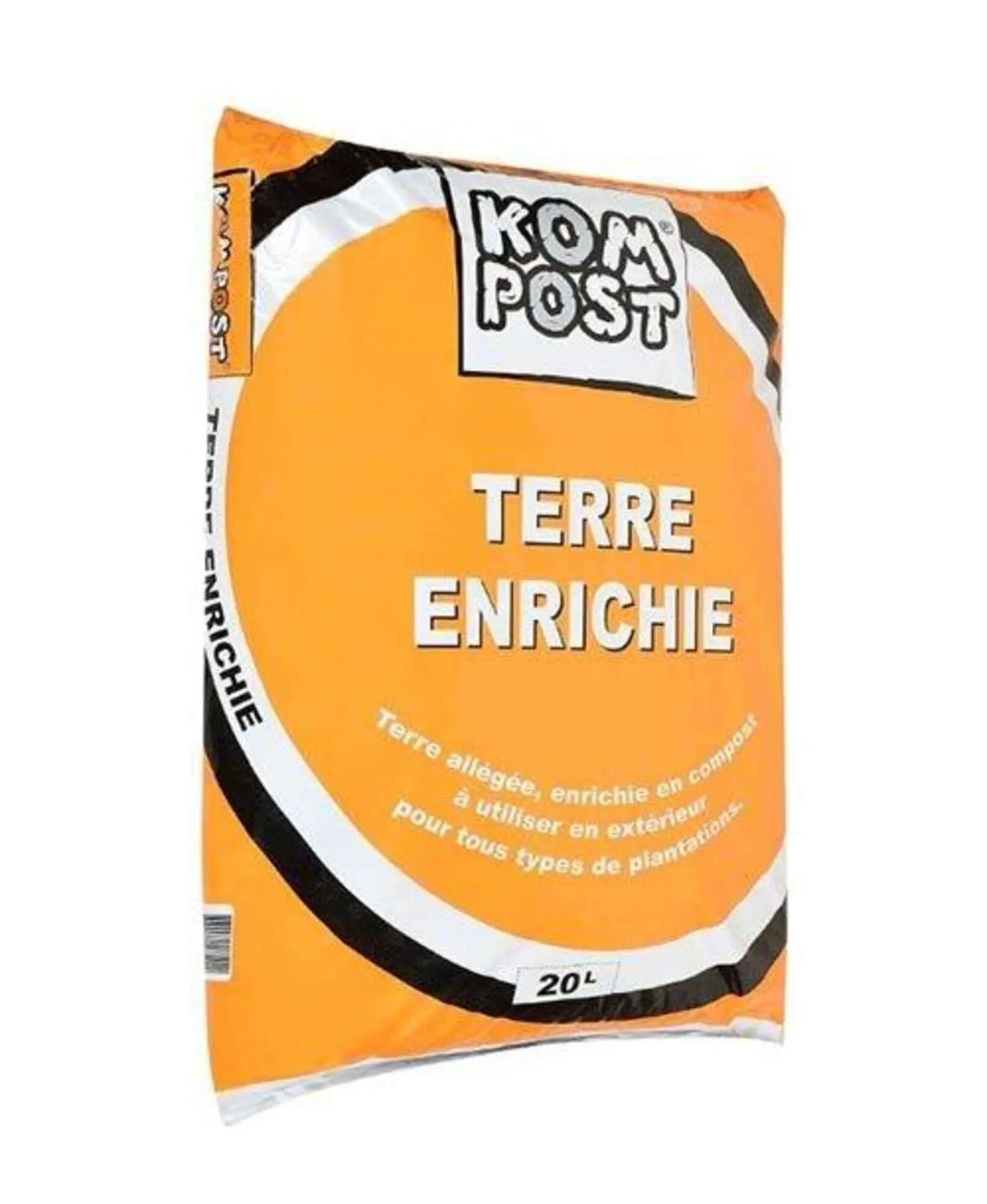 Terre végétale enrichie 0/15 - Sac 20 L
