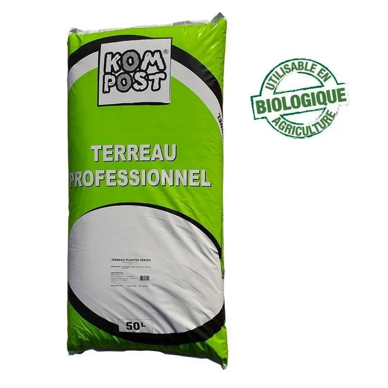 Terreau Plantes vertes - Sac 50 L
